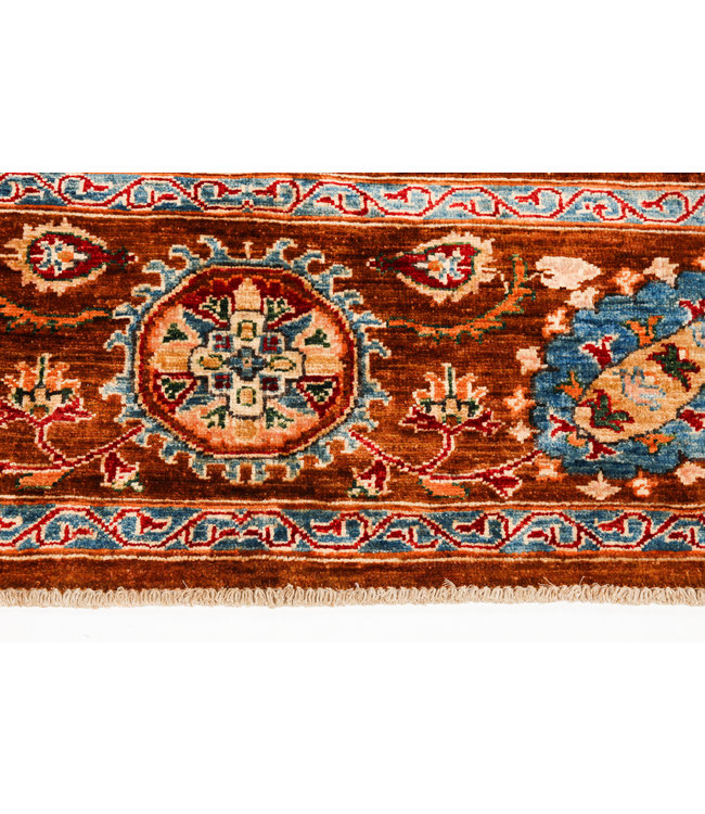 Handgeknüpft Suzani Teppich  278x203 cm Wolle Orientalisch