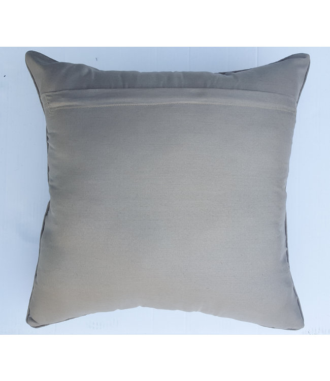 sier kleur 1x unieke vintage kelim kussen met vulling  50x50cm