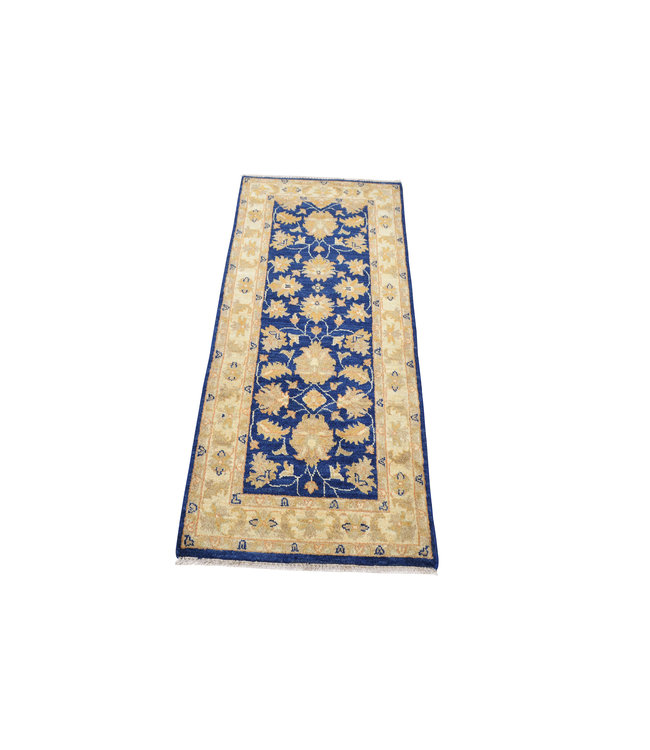 Hand knotted Afghan Ziegler Hallway runner 4'85x2'09 Feet Traditional 100% Wool