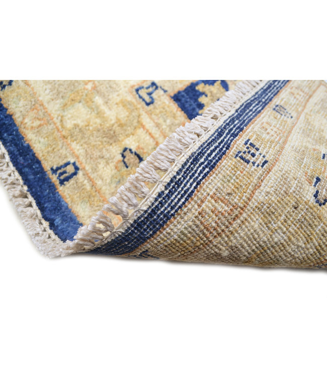 Hand knotted Afghan Ziegler Hallway runner 4'85x2'09 Feet Traditional 100% Wool