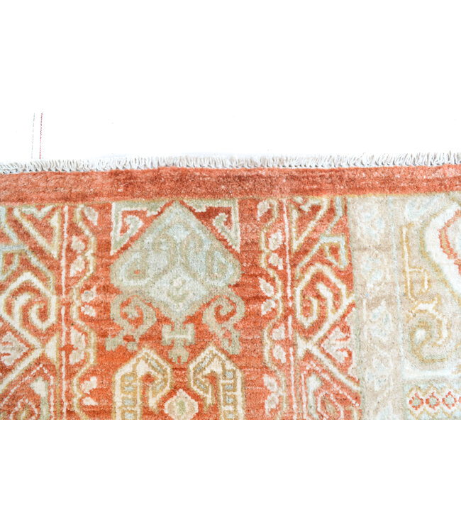 Ziegler kleed 383x81cm vloerkleed tapijt zieglers Loper hand geknoopt