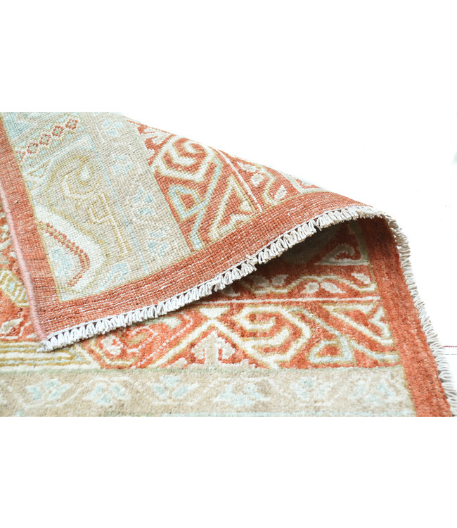 Ziegler kleed 383x81cm vloerkleed tapijt zieglers Loper hand geknoopt