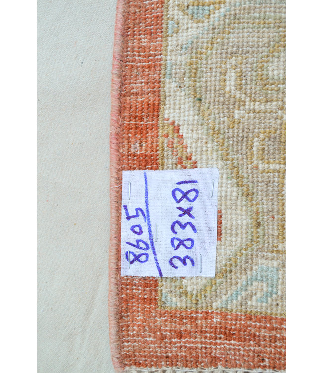 Ziegler kleed 383x81cm vloerkleed tapijt zieglers Loper hand geknoopt