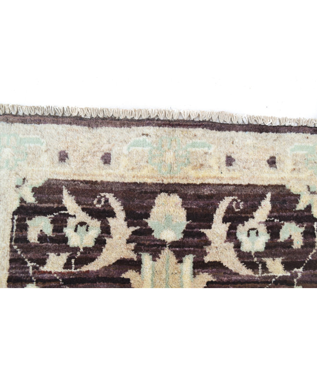 Handknotted Afghan Ziegler Hallway runner   5'57x2'78 Feet Traditional 100% Wool