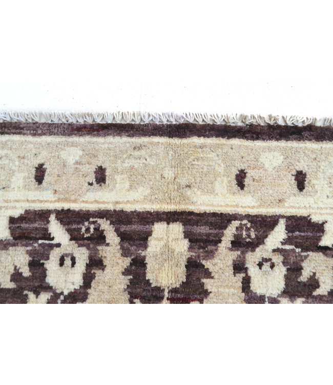 Handknotted Afghan Ziegler Hallway runner   5'70x1'96 Feet Traditional 100% Wool