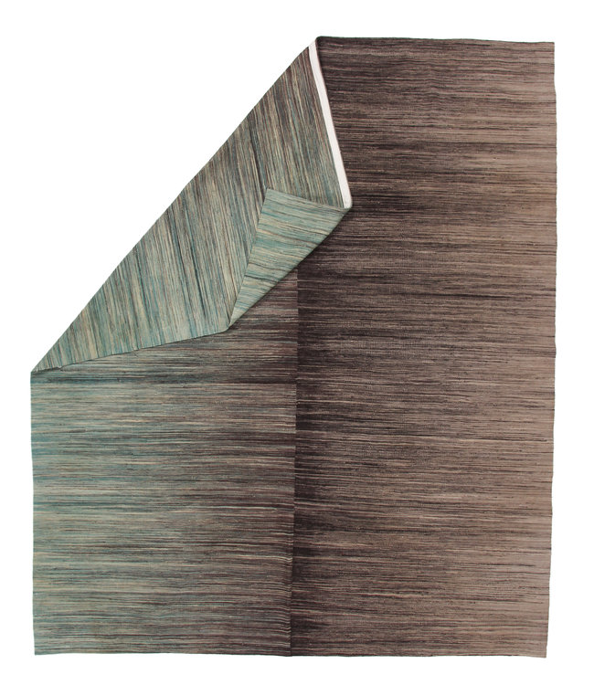 9'31x7'87Hand Woven Modern Wool Kilim Area Rug