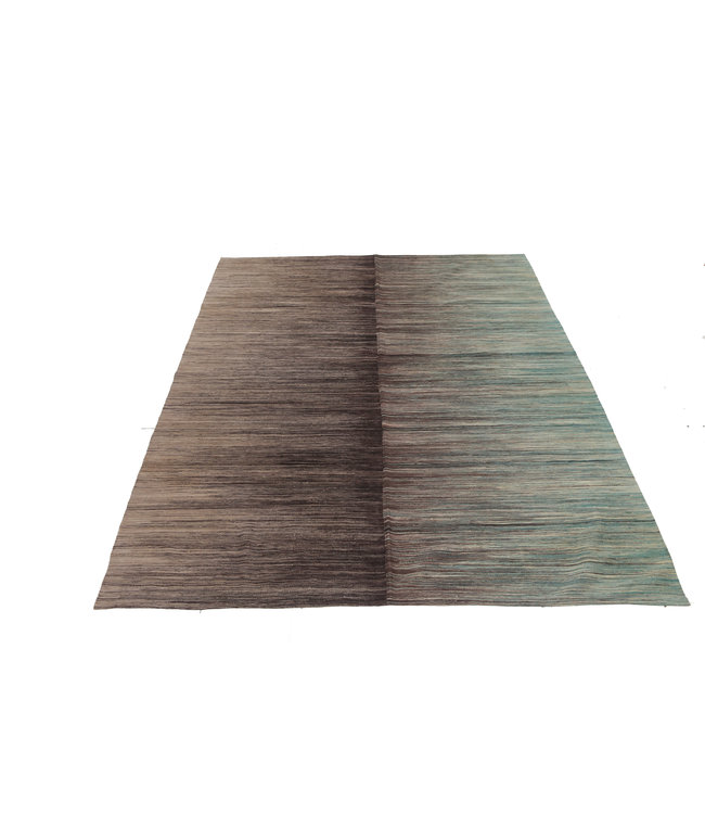 9'31x7'87Hand Woven Modern Wool Kilim Area Rug