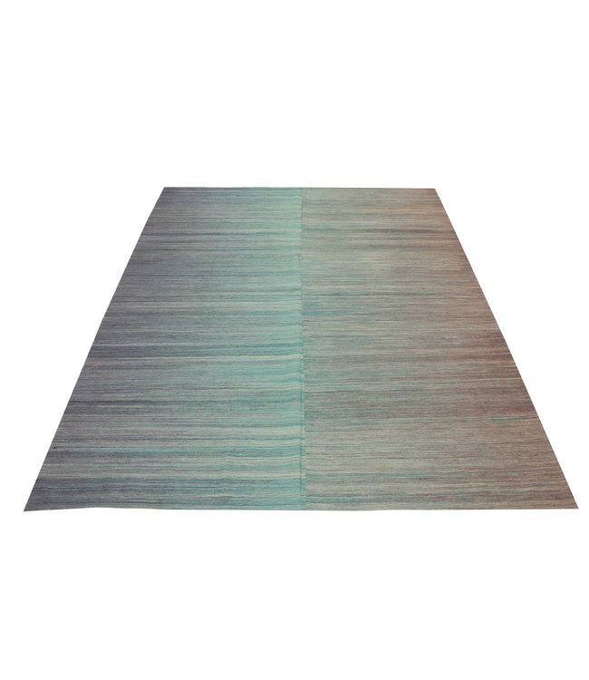 Moderne Vloerkleed Tapijt Kelim 291x241cm