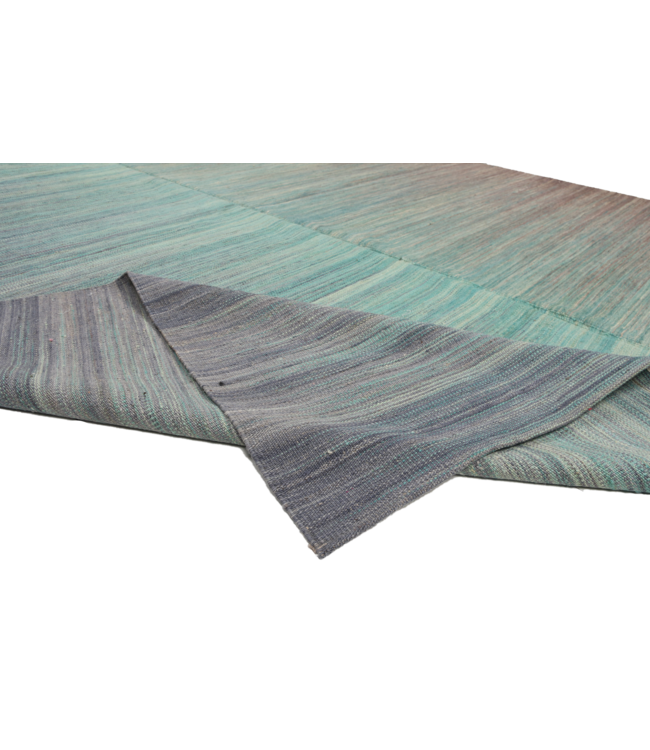 Moderne Vloerkleed Tapijt Kelim 291x241cm