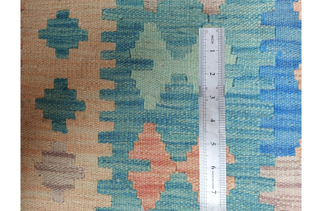 exclusive Vloerkleed Tapijt Kelim 297x203 cm Kleed Hand Geweven Kilim