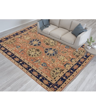 Handwoven Sumak kilim rug 282x236 cm