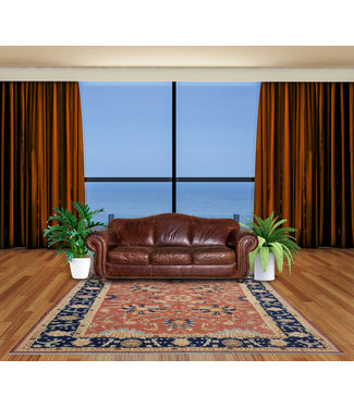 Handgewebt Sumak kelim teppich 402x296 cm