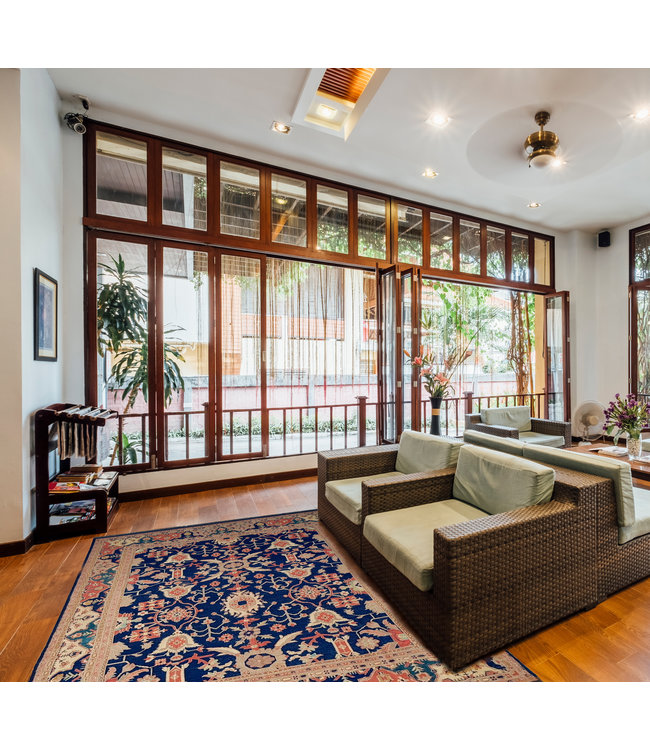 Handgewebt Sumak kelim teppich 391X296 cm