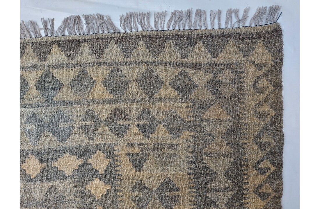 exclusive Vloerkleed Tapijt Kelim 306x197 cm Kleed Hand Geweven Kilim