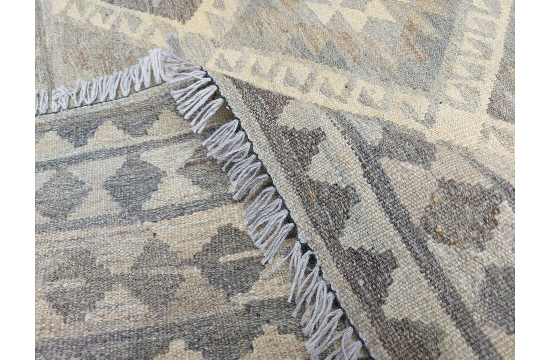 exclusive Vloerkleed Tapijt Kelim 306x197 cm Kleed Hand Geweven Kilim