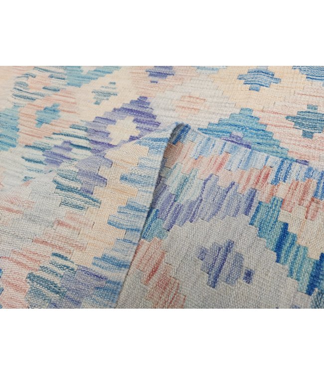 9'91x6'60 Hand Woven Afghan Wool Kilim Area Rug