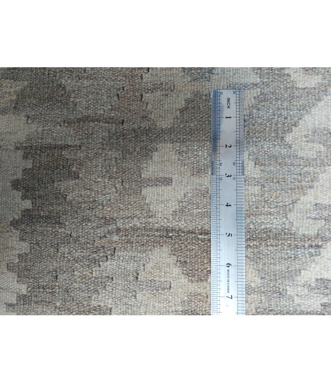 Handgemaakt Natural Kelim Wol Tapijt 294x200 cm