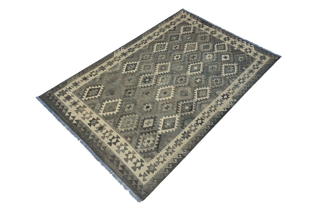 exclusive Kelim Teppich 297x197 cm Natural afghan kilim teppich