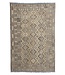 Handgewebte Braun Wolle Kelim Teppich 297x197 cm