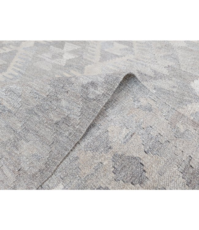 Handgemaakt Natural Kelim Wol Tapijt 290x195 cm