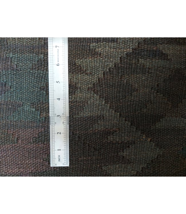 Handgewebte Orientalisch Wolle Kelim Teppich 303x206 cm