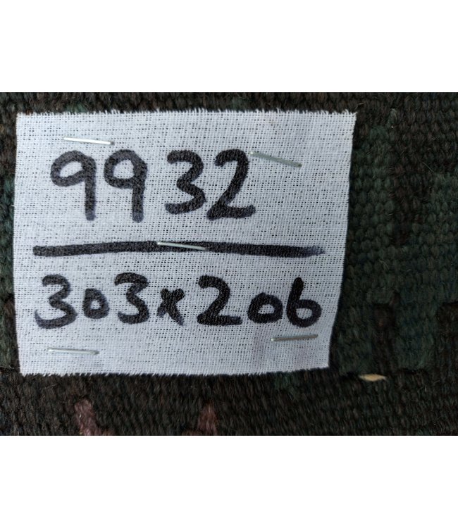 Handgewebte Orientalisch Wolle Kelim Teppich 303x206 cm