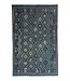 9'71x6'59 Hand Woven Afghan Wool Kilim Area Rug