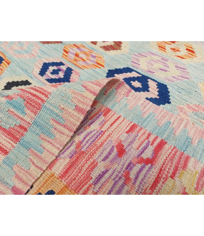 9'74x6'50 Hand Woven Afghan Wool Kilim Area Rug