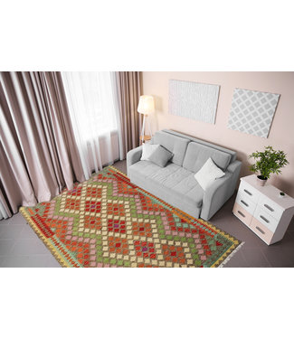 (7'10x5'7 )-Feet kelim rug 239 x 171 cm