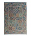 Handgewebte Orientalisch Wolle Kelim Teppich 349x249 cm