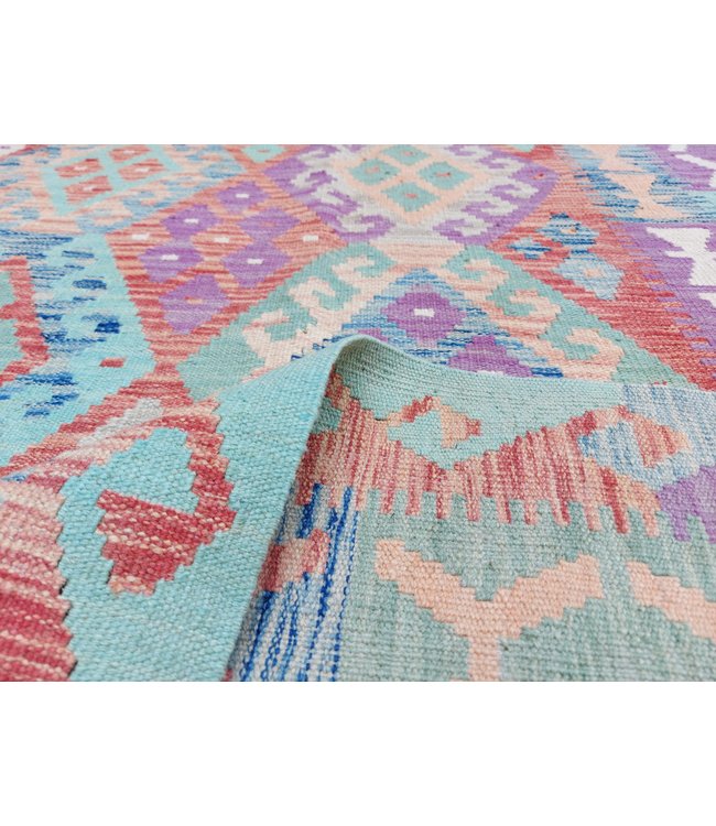 11'68x8'46 Hand Woven Afghan Wool Kilim Area Rug