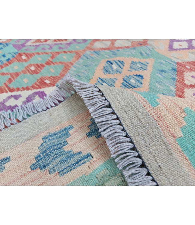 11'68x8'46 Hand Woven Afghan Wool Kilim Area Rug