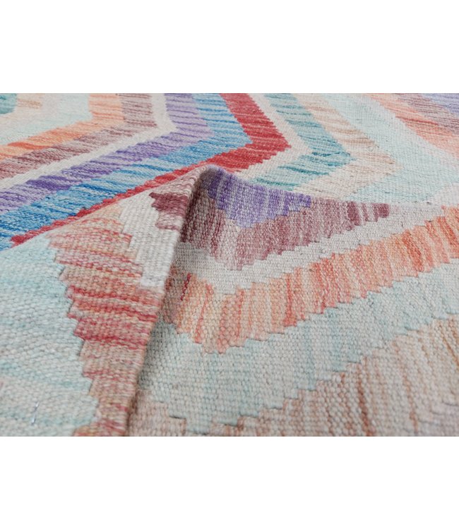 11'58x8'83 Hand Woven Afghan Wool Kilim Area Rug