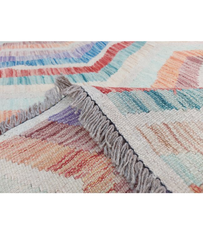 11'58x8'83 Hand Woven Afghan Wool Kilim Area Rug