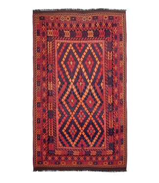 Handgewebte Orientalisch Wolle Kelim Teppich 399x239 cm