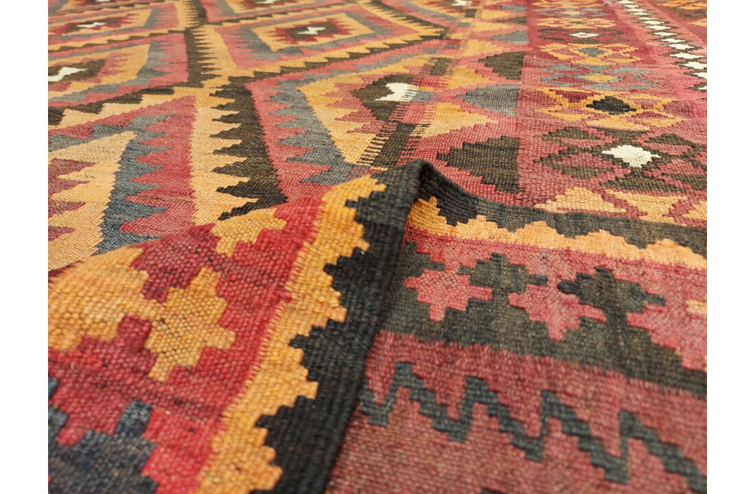 exclusive Kelim Teppich 418x272 cm Multicolor afghan kilim teppich