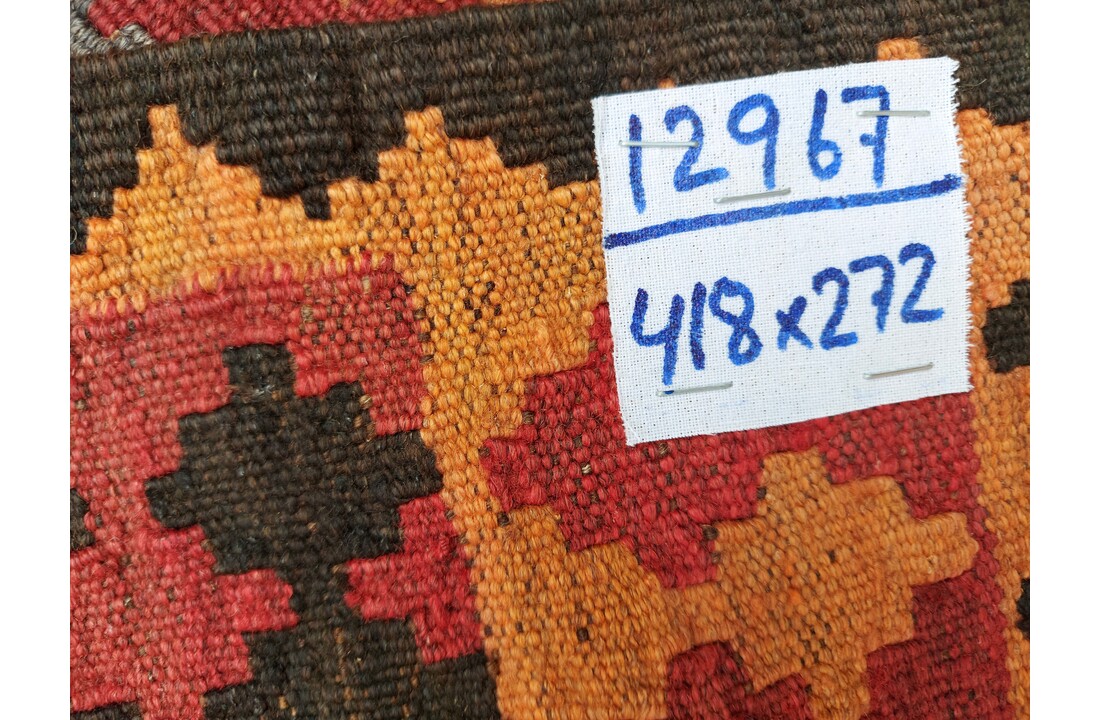 exclusive Kelim Teppich 418x272 cm Multicolor afghan kilim teppich