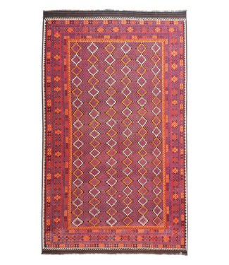 Handgewebte Orientalisch Wolle Kelim Teppich 502x314 cm