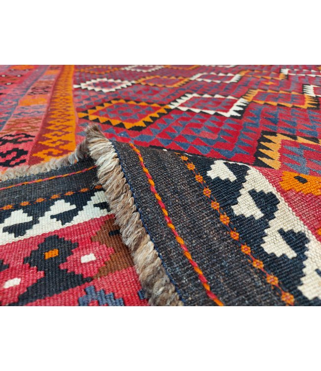 16'47x10'30 Hand Woven Afghan Wool Kilim Area Rug