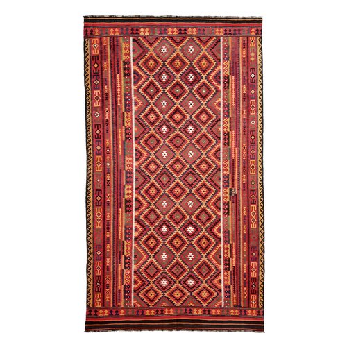 exclusive Vloerkleed Tapijt Kelim 475x278 cm Multicolor Kleed Hand Geweven Kilim exclusive Vloerkleed Tapijt Kelim 475x278 cm Multicolor Kleed Hand Geweven Kilim