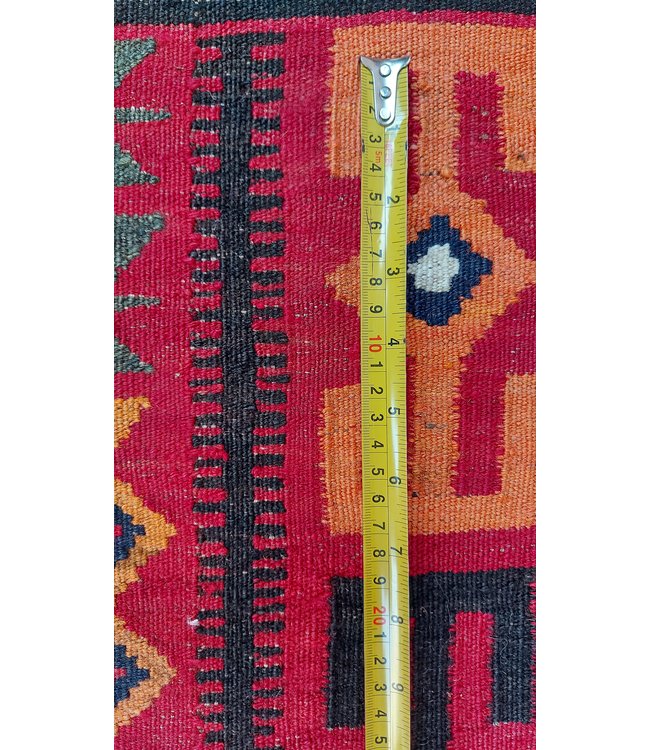 15'58x9'12 Hand Woven Afghan Wool Kilim Area Rug