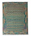Handgewebte Orientalisch Wolle Kelim Teppich 300x242 cm