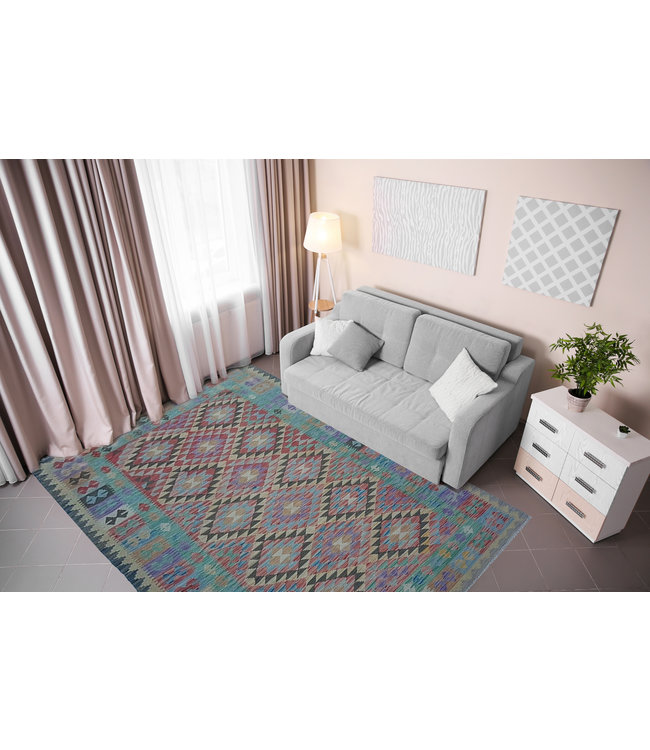 kelim kleed 234x163 cm vloerkleed tapijt kelims hand geweven