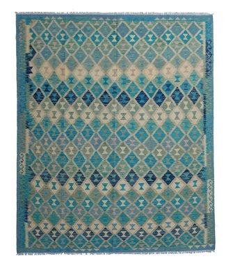 Handgewebte Orientalisch Wolle Kelim Teppich 294x240 cm Handgewebte Orientalisch Wolle Kelim Teppich 294x240 cm