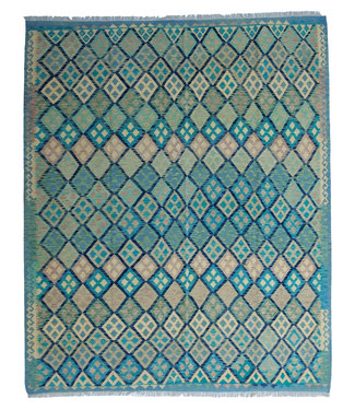 9'65x8'20 Hand Woven Afghan Wool Kilim Area Rug