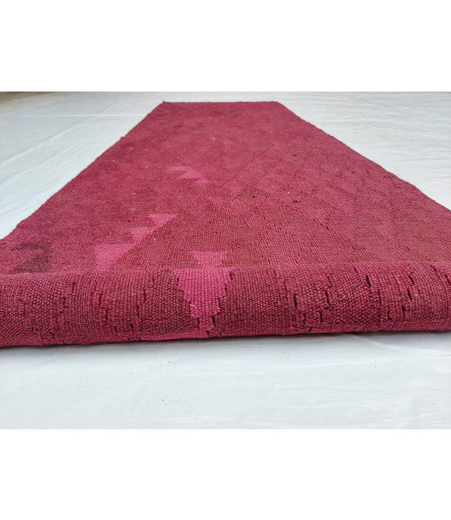 Hand Woven Afghan Wool Kilim Area Rug 295x81cm or 9.7x2.7 ft