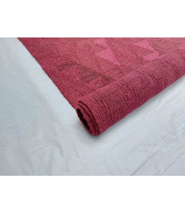 Hand Woven Afghan Wool Kilim Area Rug 295x81cm or 9.7x2.7 ft