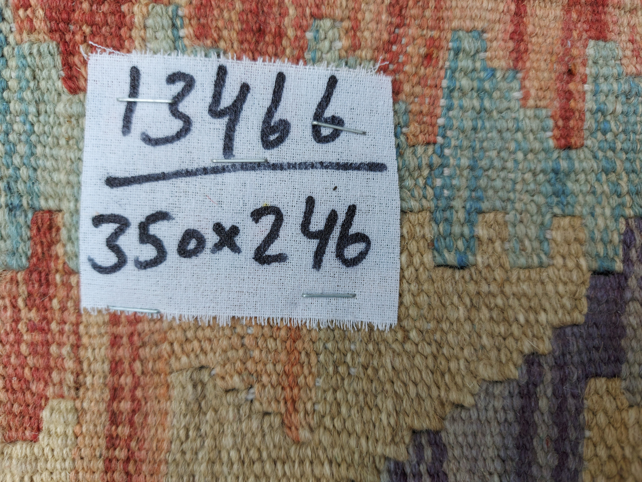 exclusive Kelim Teppich 350x246 cm afghan kilim teppich ...