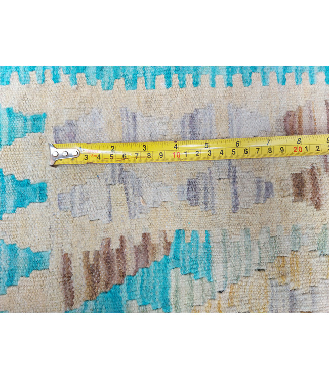 9'97x8'40 Hand Woven Afghan Wool Kilim Area Rug