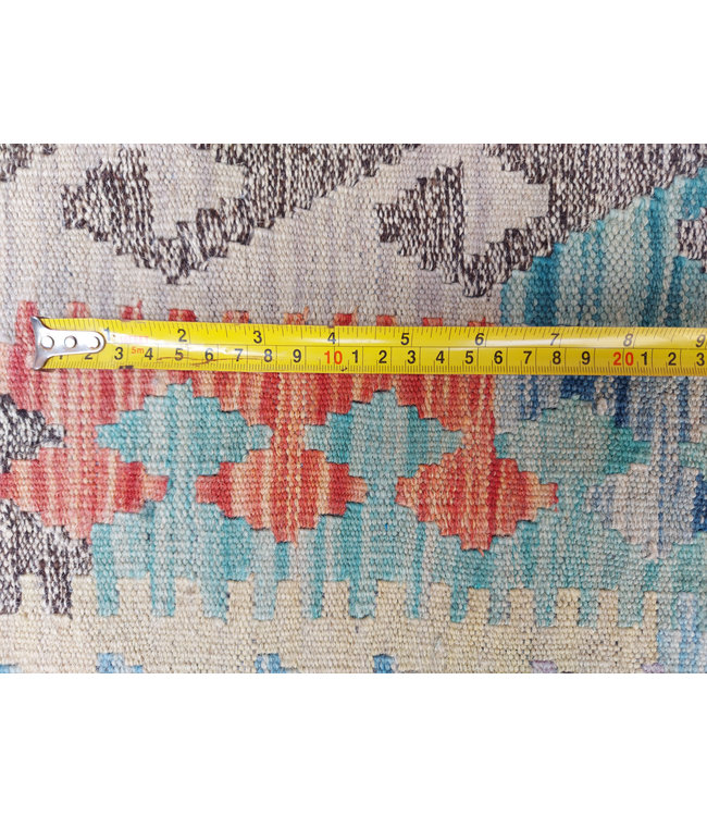 12'27x8'79  Hand Woven Afghan Wool Kilim Area Rug